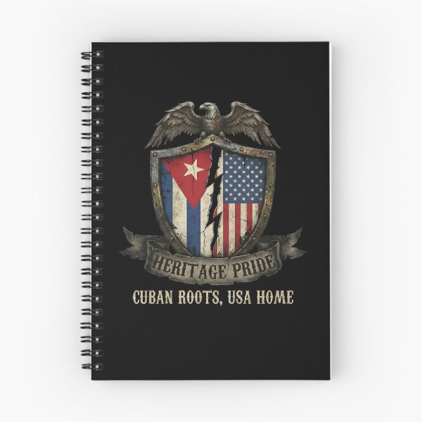 Item preview, Cuban American Heritage Pride - USA Roots & Cuba Home Flag designed and sold by Axivra.