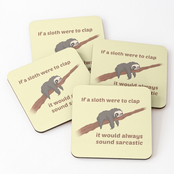 Item preview, Sarcastic Sloths designed and sold by Karen's Creations.