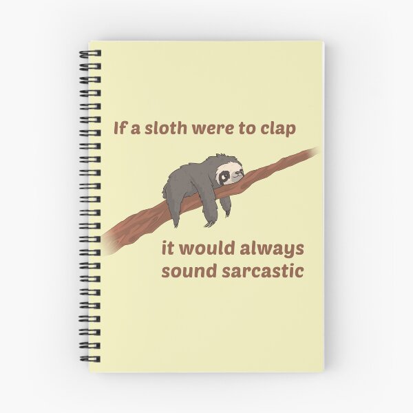 Item preview, Sarcastic Sloths designed and sold by Karen's Creations.