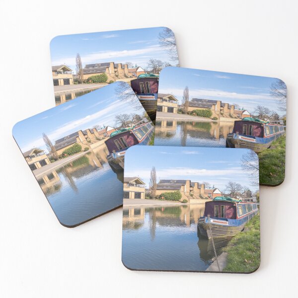Item preview, Narrow boat on the river designed and sold by yackers1.