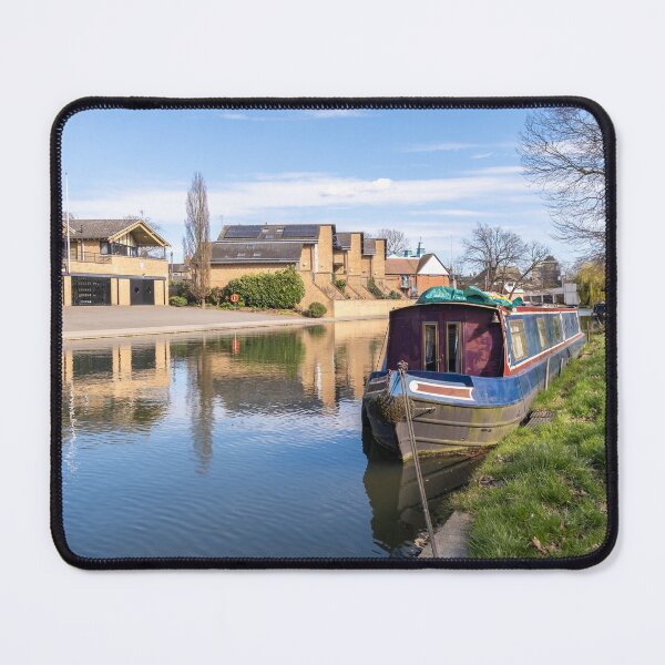 Item preview, Narrow boat on the river designed and sold by yackers1.