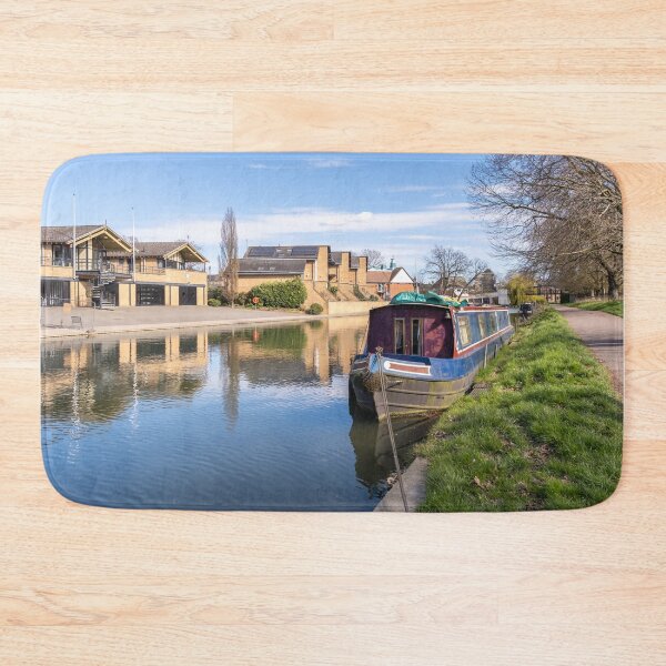 Item preview, Narrow boat on the river designed and sold by yackers1.