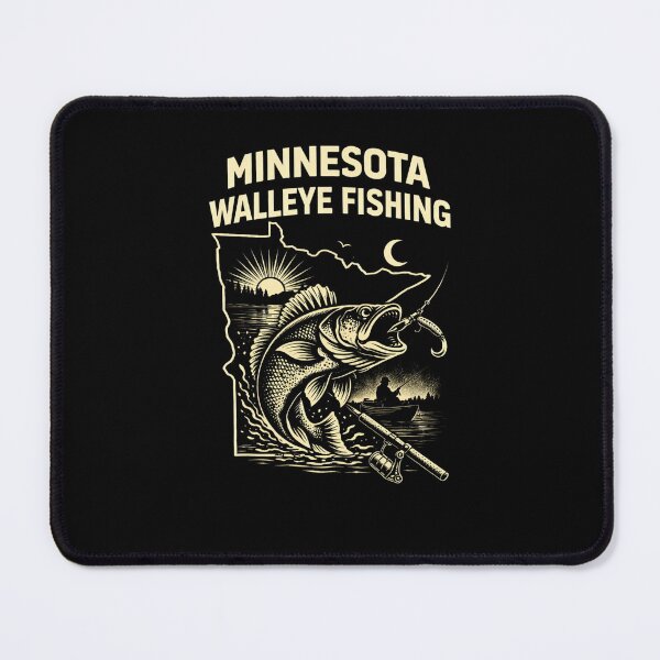 Item preview, Minnesota Walleye Fishing Shirt – Lake Life Minnesota Tee, Walleye Angler Design, Fishing Gift, Midwest Fishing Shirt designed and sold by WildWonderfulWear.