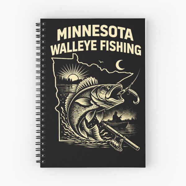 Item preview, Minnesota Walleye Fishing Shirt – Lake Life Minnesota Tee, Walleye Angler Design, Fishing Gift, Midwest Fishing Shirt designed and sold by WildWonderfulWear.