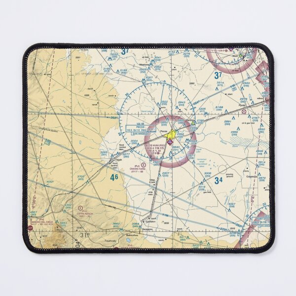 Item preview, pecos municipal airport and surrounding sectional west texas designed and sold by PilotandPlane.