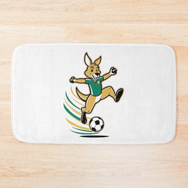 Item preview, Dynamic Australian Kangaroo Soccer Player Mascot Art designed and sold by PMTaurus.