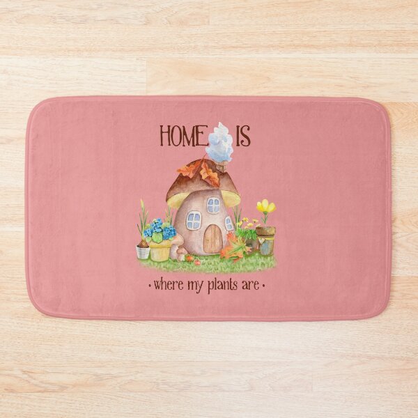 Item preview, Home Is Where My Plants Are - Positive Affirmation Tee for Anxiety Support designed and sold by TZehrfeldPhotos.