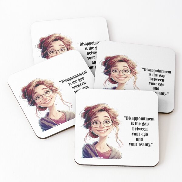 Item preview, "Disappointment is the gap between your ego and your reality." - Capri @ spunkyZeST designed and sold by spunkyZeST.