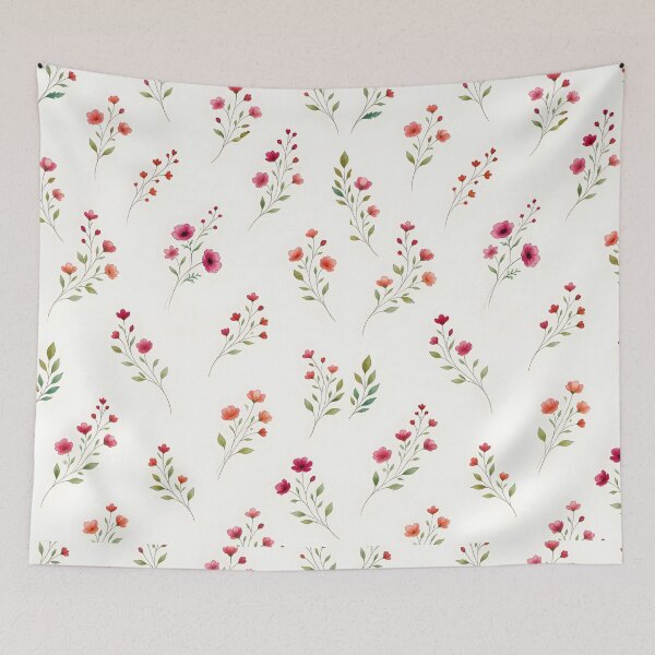 Item preview, Delicate Wildflower Breeze Pattern designed and sold by blankTeeShirt.