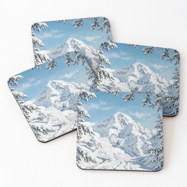 Item preview, Glacier View through Snowy Branches designed and sold by Vista Atelier.