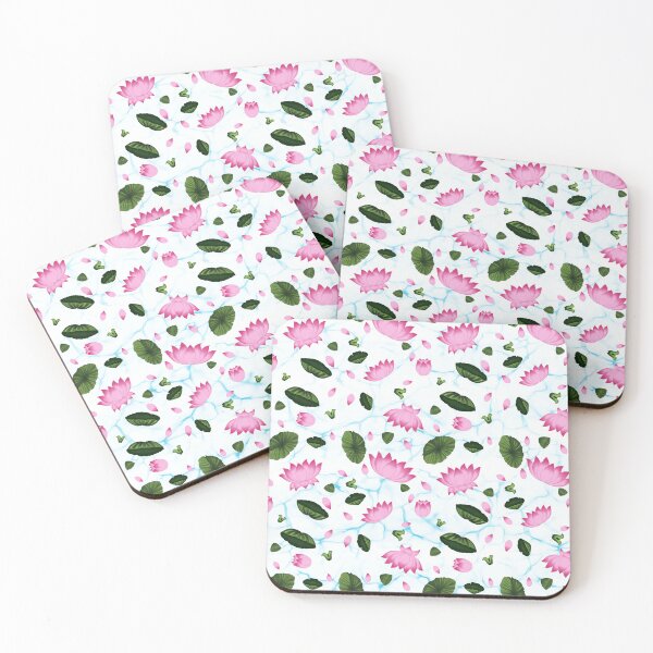 Item preview, Lotus Floral Pattern designed and sold by Tint & Tale.
