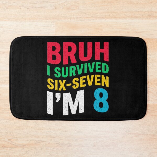 Item preview, Bruh I Survived Six Seven I’m 8 Year Old 8th Birthday Boy designed and sold by FreshVibe Prints.
