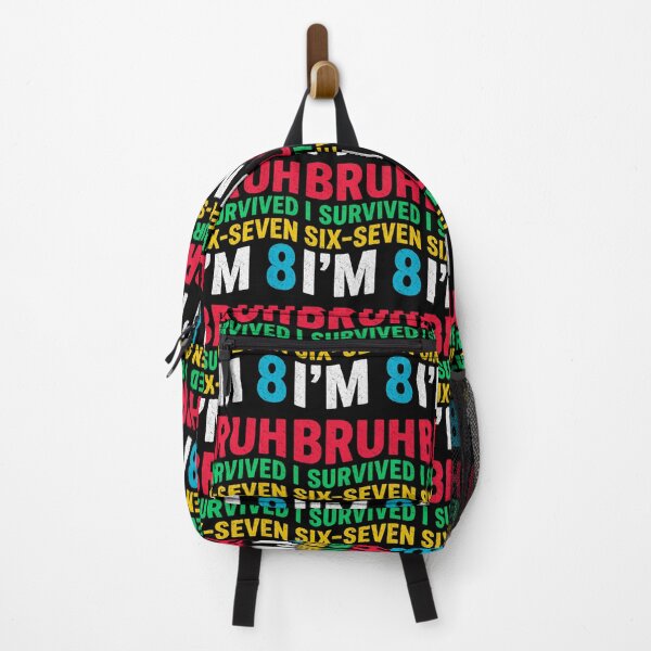 Item preview, Bruh I Survived Six Seven I’m 8 Year Old 8th Birthday Boy designed and sold by FreshVibe Prints.