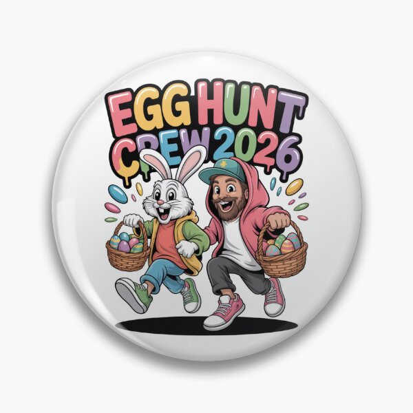 Item preview, Egg Hunt Crew 2026 Funny Easter Bunny Squad T-Shirt V6 designed and sold by DarylWelsh2024.
