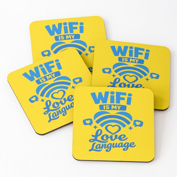 Item preview, WiFi Is My Love Language designed and sold by AndreBarnard.