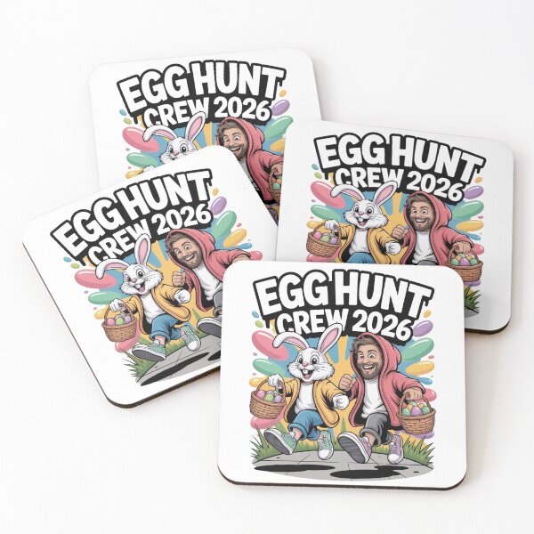 Item preview, Egg Hunt Crew 2026 Funny Easter Bunny Squad T-Shirt V7 designed and sold by DarylWelsh2024.