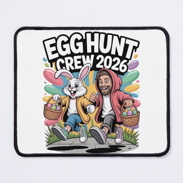 Item preview, Egg Hunt Crew 2026 Funny Easter Bunny Squad T-Shirt V7 designed and sold by DarylWelsh2024.