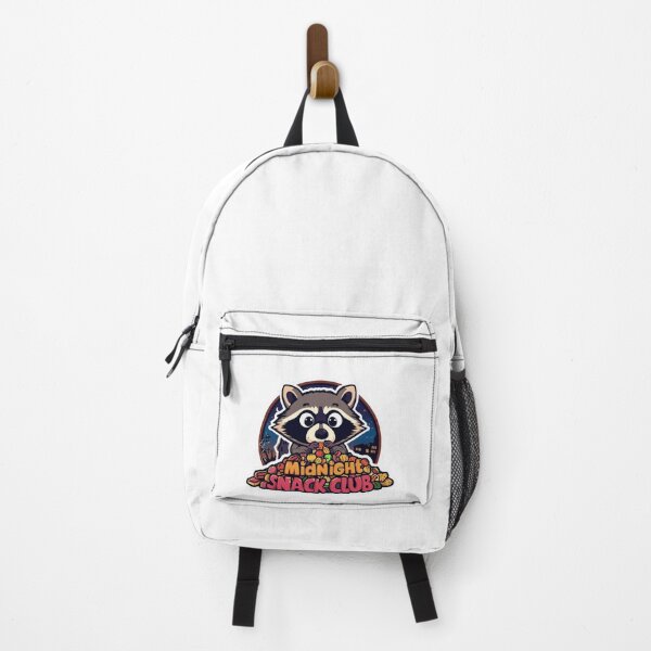 Item preview, Midnight Snack Club Raccoon – Funny Meme Sticker designed and sold by DzA-stickers.