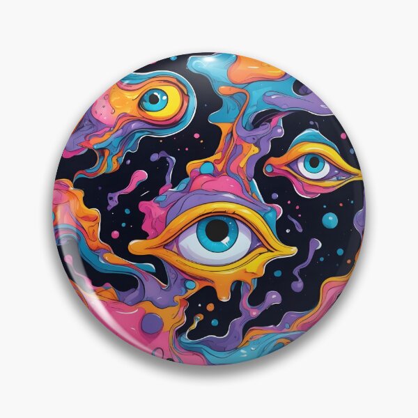 Item preview, Psychedelic Space Eye designed and sold by NK-Studios .