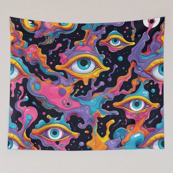 Item preview, Psychedelic Space Eye designed and sold by NK-Studios .