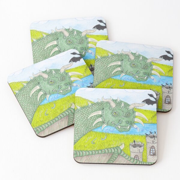 Item preview, Dragons and ravens  designed and sold by Kris's Animal Art .