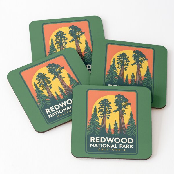 Item preview, Redwood National Park - California designed and sold by GoodOldVintage.