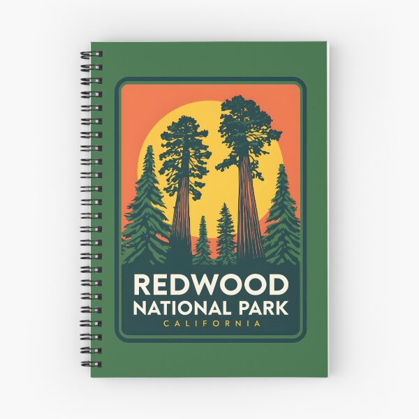 Aperçu de l'œuvre Parc national de Redwood - Californie créée et vendue par GoodOldVintage.