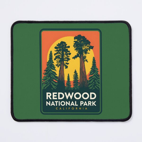 Item preview, Redwood National Park - California designed and sold by GoodOldVintage.