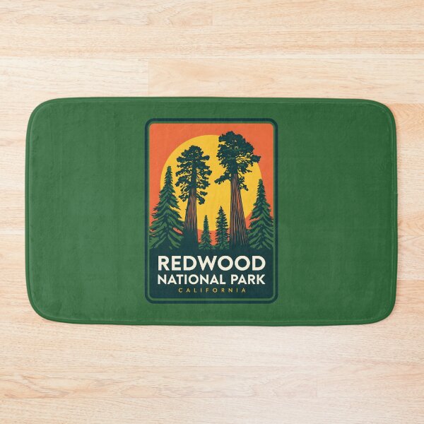 Item preview, Redwood National Park - California designed and sold by GoodOldVintage.