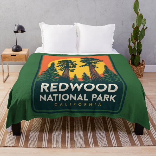 Item preview, Redwood National Park - California designed and sold by GoodOldVintage.
