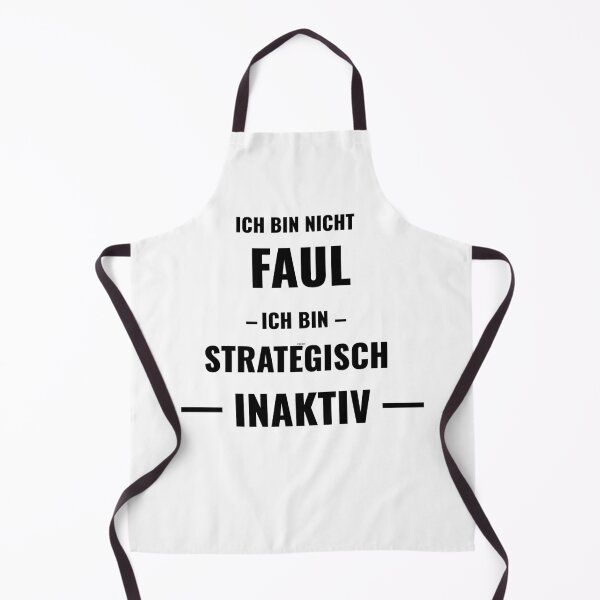 Item preview, I'm not lazy, I'm strategically inactive – Funny German saying designed and sold by AlpineInkStudio.
