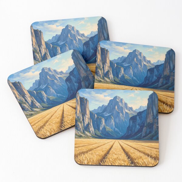 Item preview, Wheat Field facing Majestic Valley designed and sold by Vista Atelier.