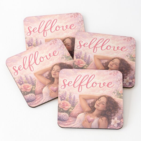 Item preview, Soft Self Love Aesthetic – Feminine Healing & Cozy Selfcare Vibes designed and sold by MrsMimpi.
