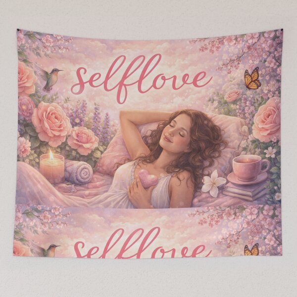 Artikelvorschau, Soft Self Love Aesthetic – Feminine Healing & Cozy Selfcare Vibes entworfen und verkauft von MrsMimpi.