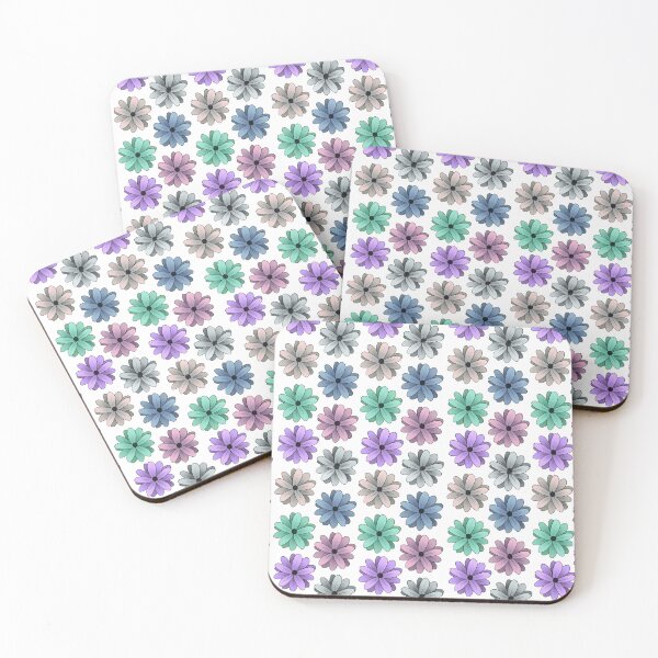 Item preview, Colorful Flower Pattern designed and sold by bookstackdream.