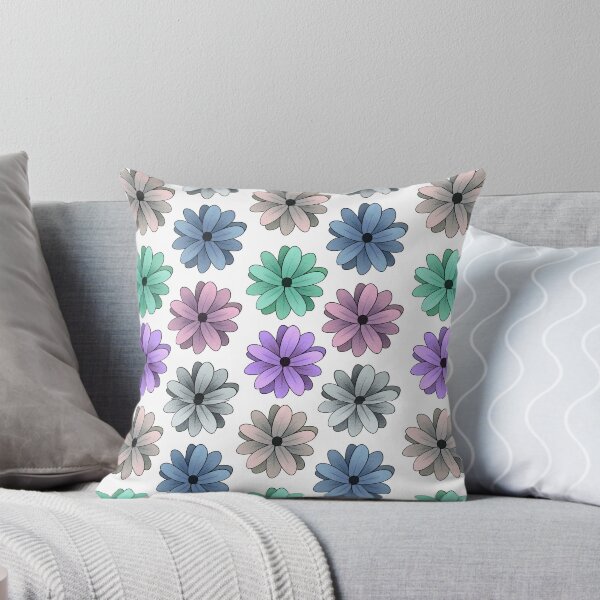 Item preview, Colorful Flower Pattern designed and sold by bookstackdream.
