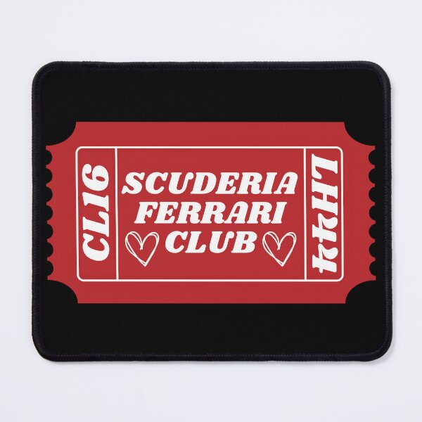 Item preview, 2026 Scuderia Ferrari Club Ticket F1 Racing Merc - Leclerc & Hamilton designed and sold by MAISONDEPODIUM.