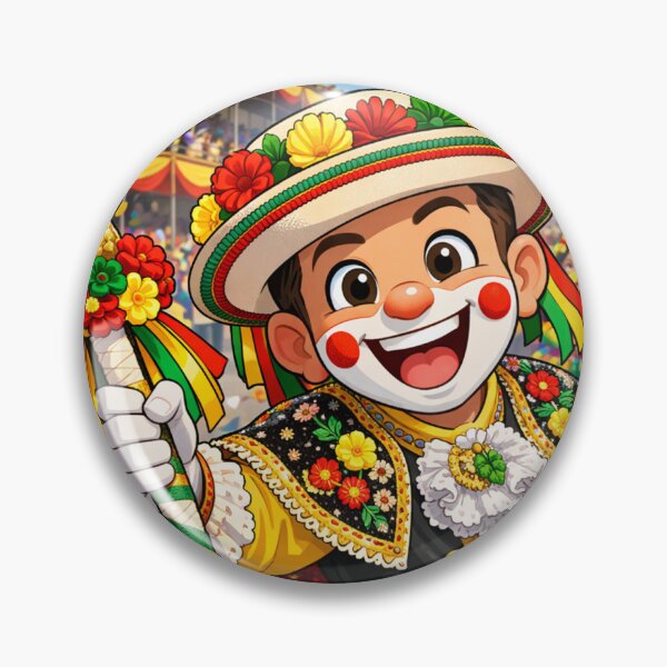 Item preview, Barranquilla Carnival - Cartoon designed and sold by Missltms.