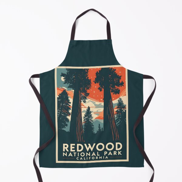 Item preview, Redwood National Park - California designed and sold by GoodOldVintage.