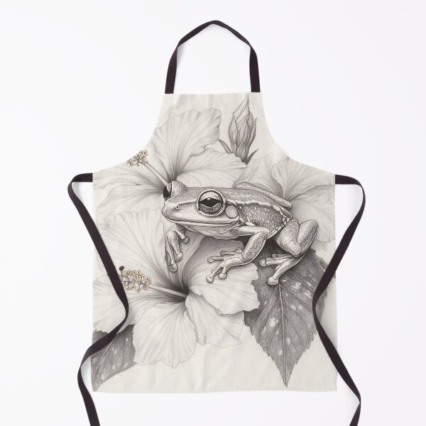 Item preview, Realistic frog drawing designed and sold by Pencil-Art.
