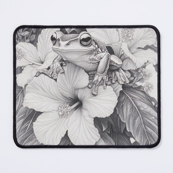 Item preview, Realistic frog drawing designed and sold by Pencil-Art.