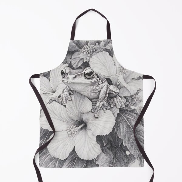 Item preview, Realistic frog drawing designed and sold by Pencil-Art.
