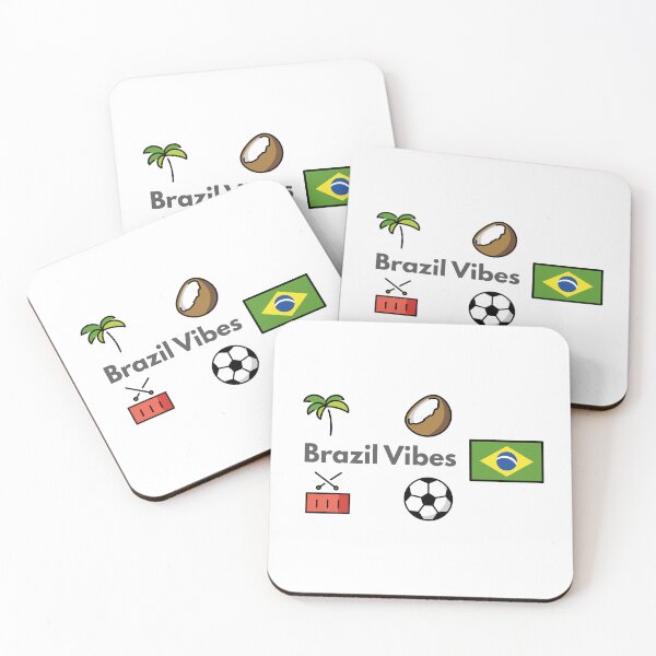 Item preview, Brazil Vibes – Tropical Football Samba Emoji Design designed and sold by iccdesignsshop.