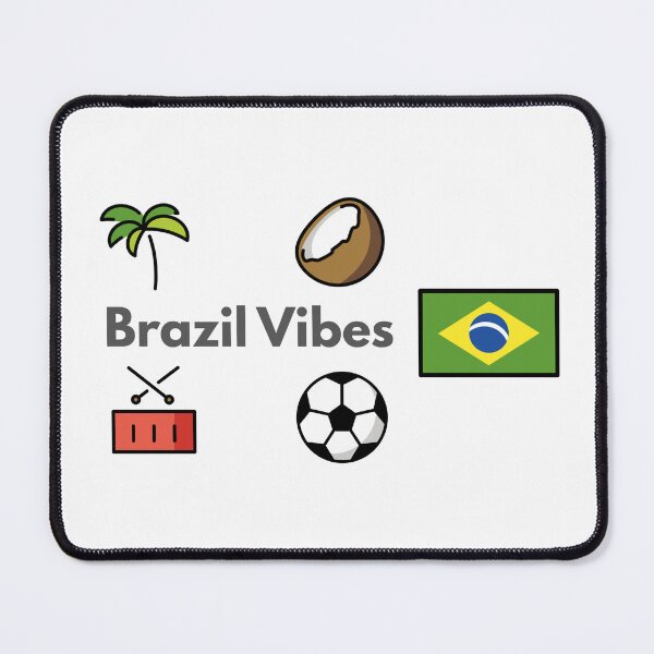 Item preview, Brazil Vibes – Tropical Football Samba Emoji Design designed and sold by iccdesignsshop.