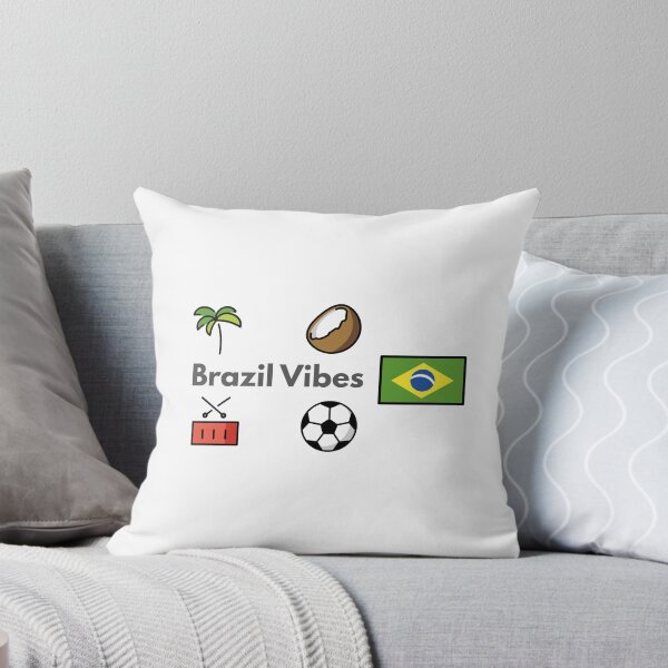 Artikelvorschau, Brazil Vibes – Tropical Football Samba Emoji Design entworfen und verkauft von iccdesignsshop.