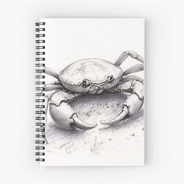 Item preview, Realistic Crab drawing designed and sold by Pencil-Art.