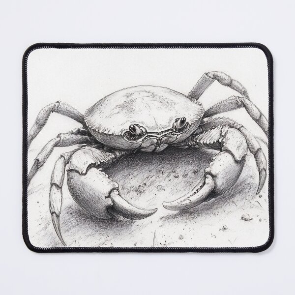 Item preview, Realistic Crab drawing designed and sold by Pencil-Art.