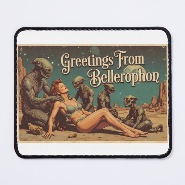 Item preview, Greetings from Bellerophon: Desert of Desire designed and sold by graficsfx.