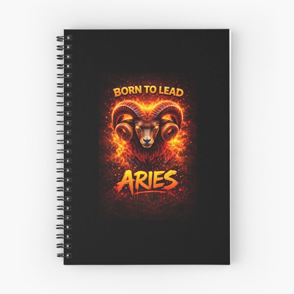 Item preview, Aries Zodiac Graffiti – Born To Lead Fire Ram Streetwear Design designed and sold by GraffKingz.