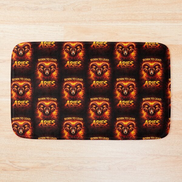 Item preview, Aries Zodiac Graffiti – Born To Lead Fire Ram Streetwear Design designed and sold by GraffKingz.